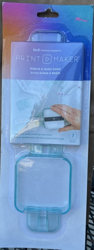 We R Memory Keepers Print Maker Guide for Alignment 6” Ribbon And Washi Guide