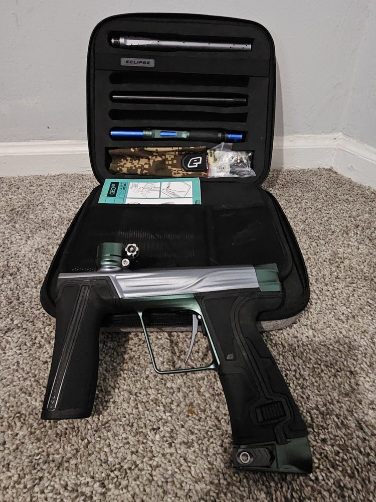 Eclipse Geo R5 Electronic Paintball Marker Silver & Green