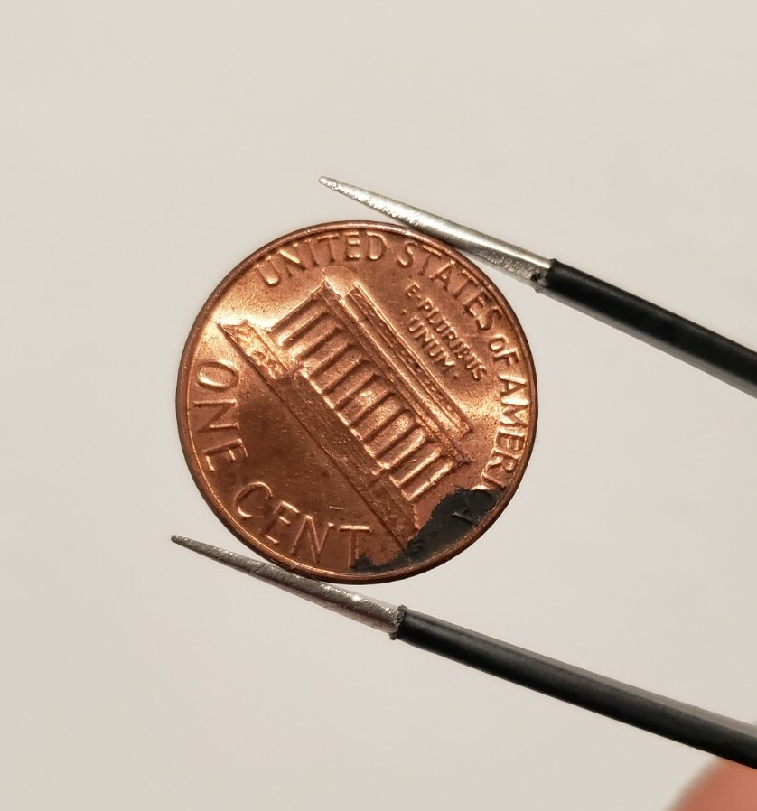 1983 Lincoln Memorial Penny Missing/No Mint Mark