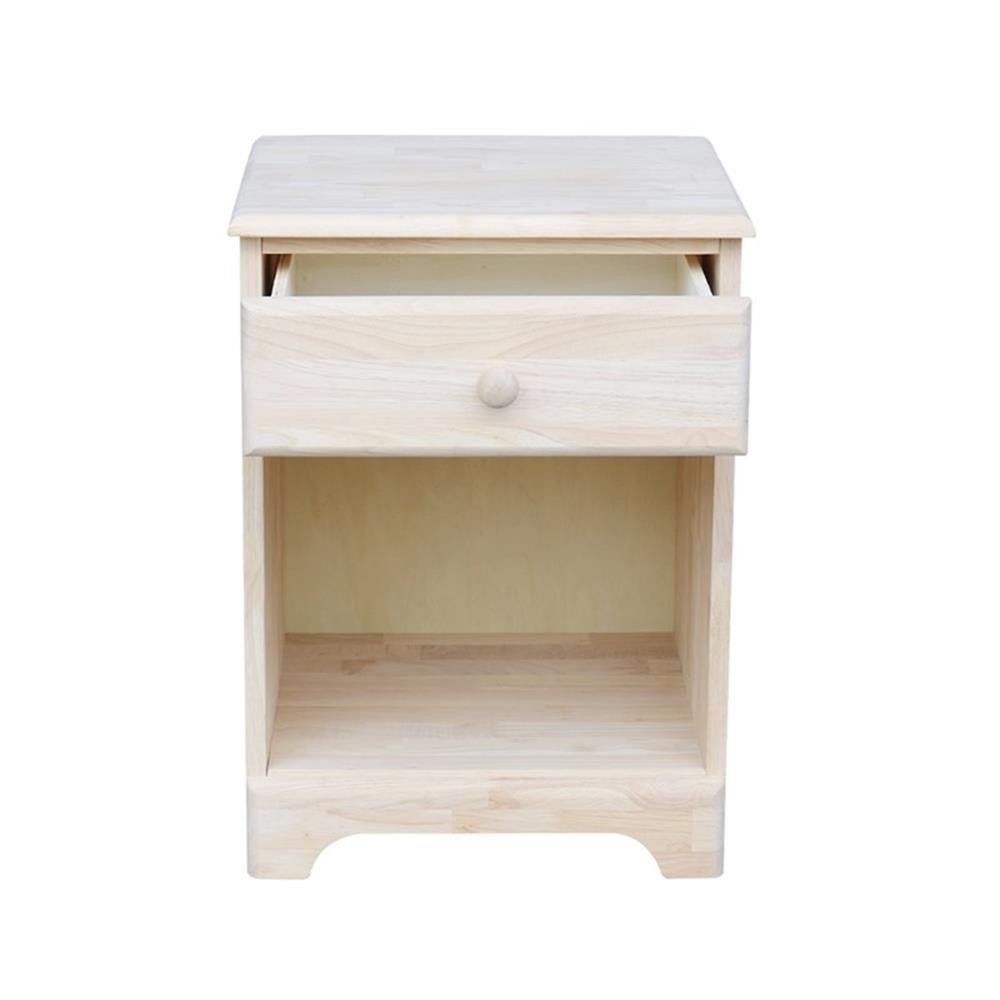 International Concepts Nightstand Unfinished