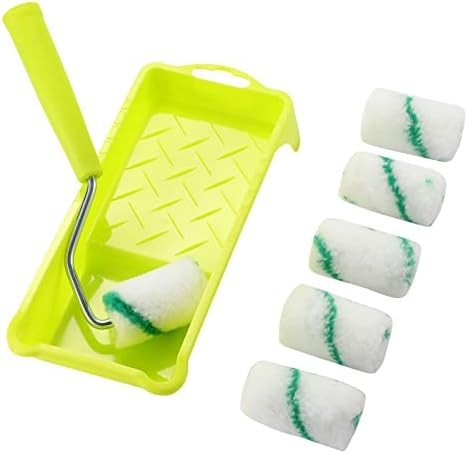8 Pack High Density Mini Paint Roller Set
