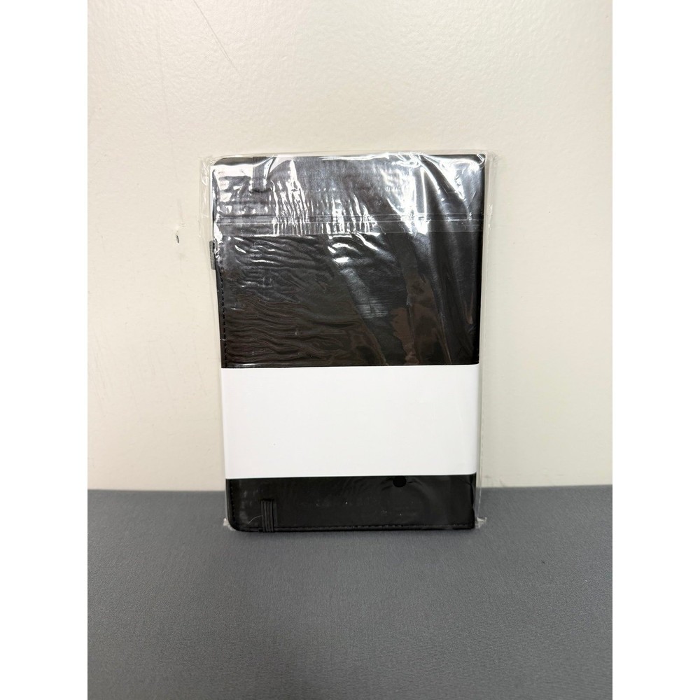 Dynta A5 Lined Notebook Journal Black NEW