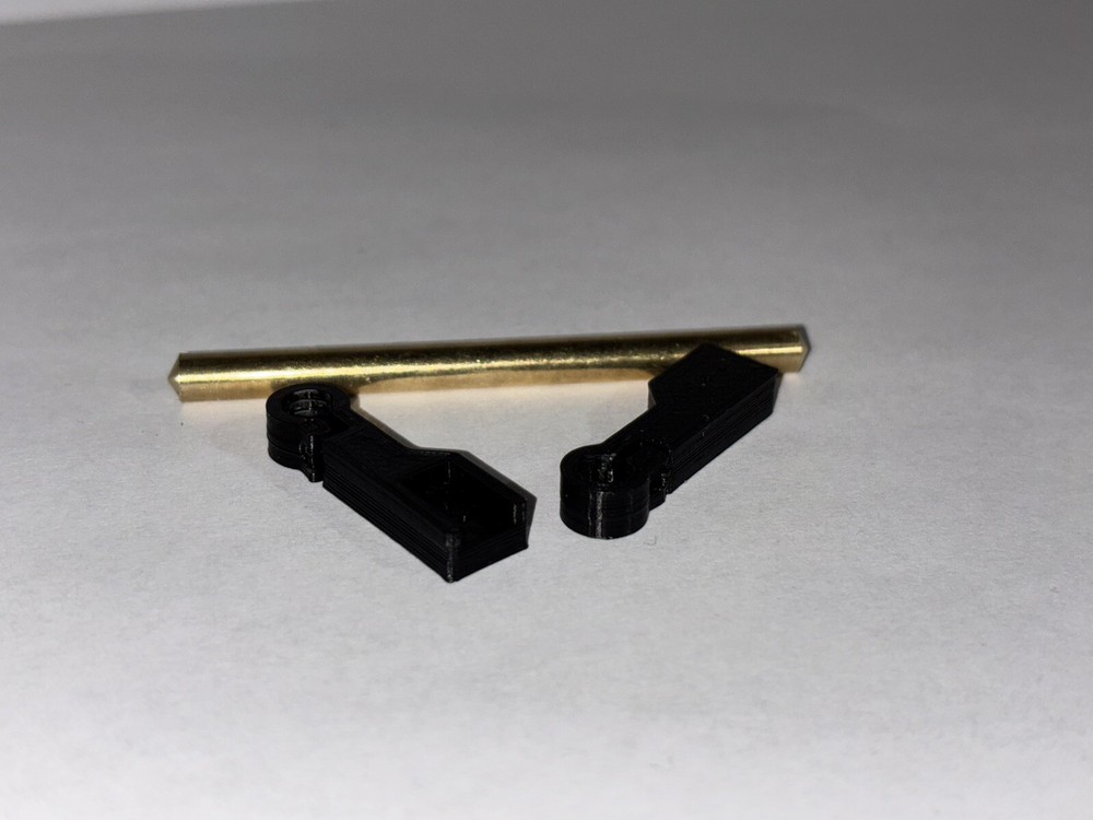 Axial SCX24 Basecamp Brass Push Bar Bumper