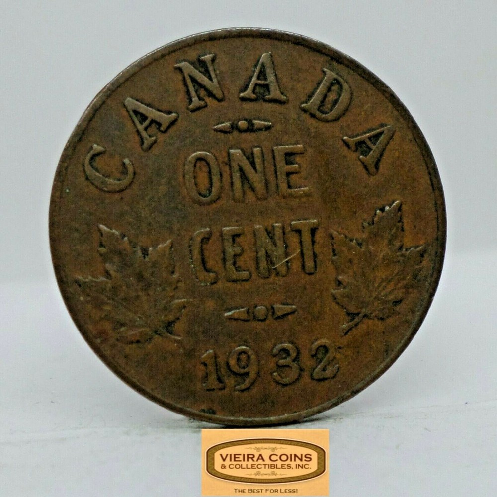 1932 Canada One Cent, Free Shipping -  #C19402NQ