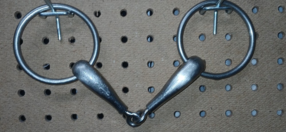 used 5" Robart lookalike Pinchless  snaffle bit