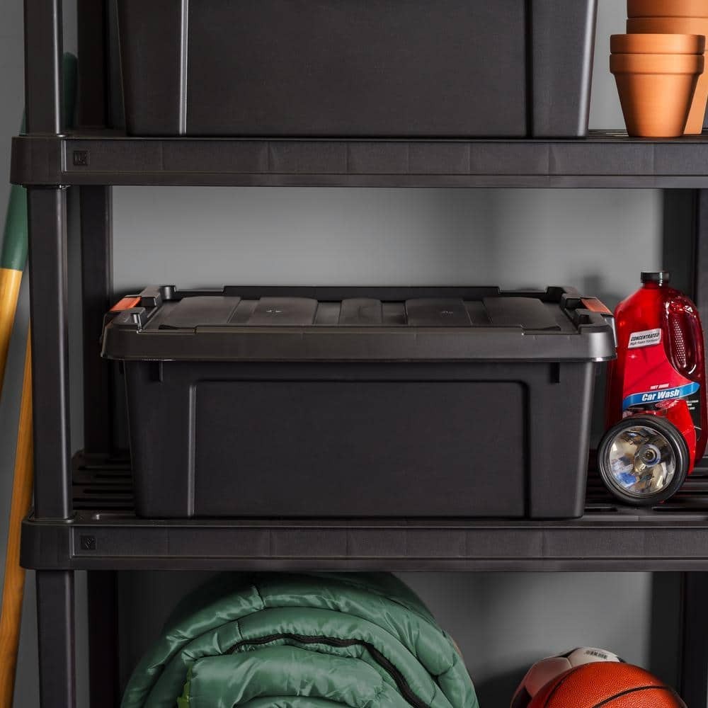 12 Gal. Heavy-Duty Stackable Storage Tote