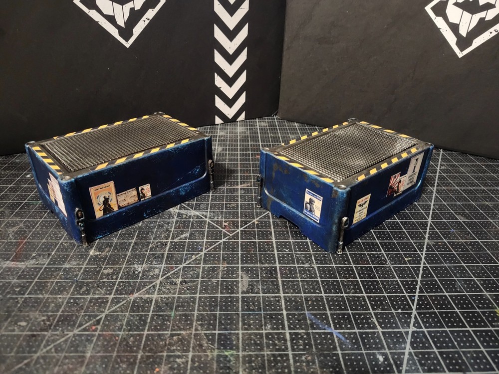 Wargame terrain 2 pieces