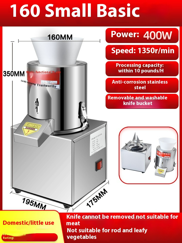 Electric Vegetable Cutter, Vegetable Grinder and Vegetable Stuffing Machine