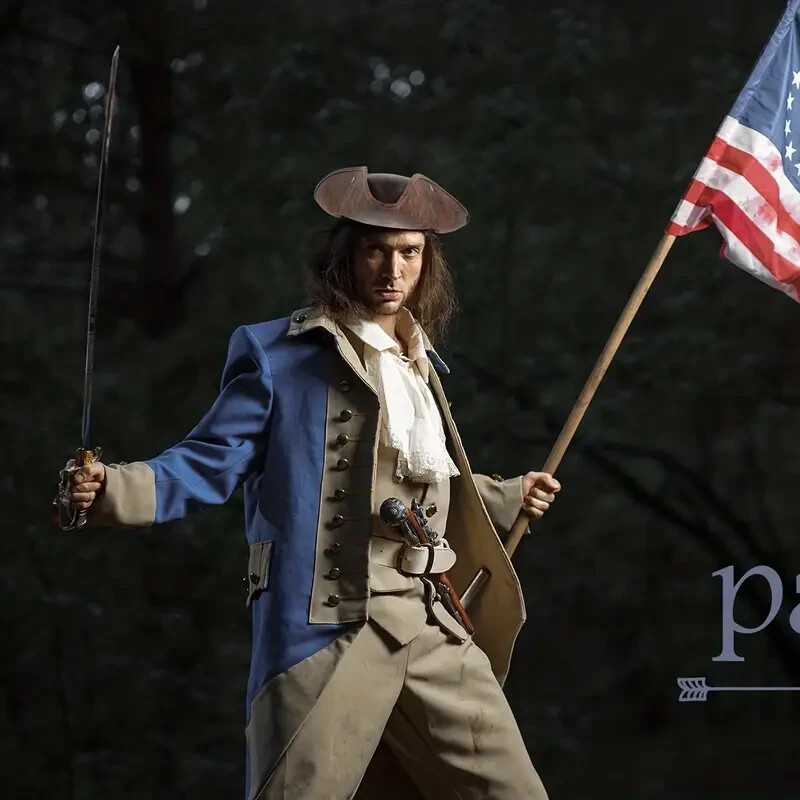 PIRATE HAT Faux Brown Leather Tricorn Costume Theater Parties Cosplay