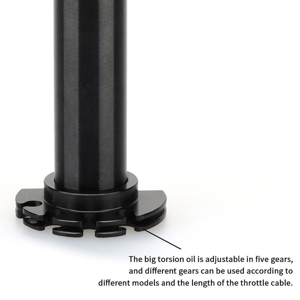 NIBBI 7/8" Throttle Twist Grip Tube Accelerator For Kawasaki Honda Suzuki Ducati