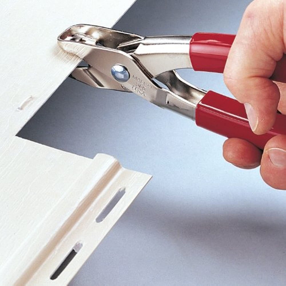 Malco SL5 9 in. Snap Lock Punch Silver metallic