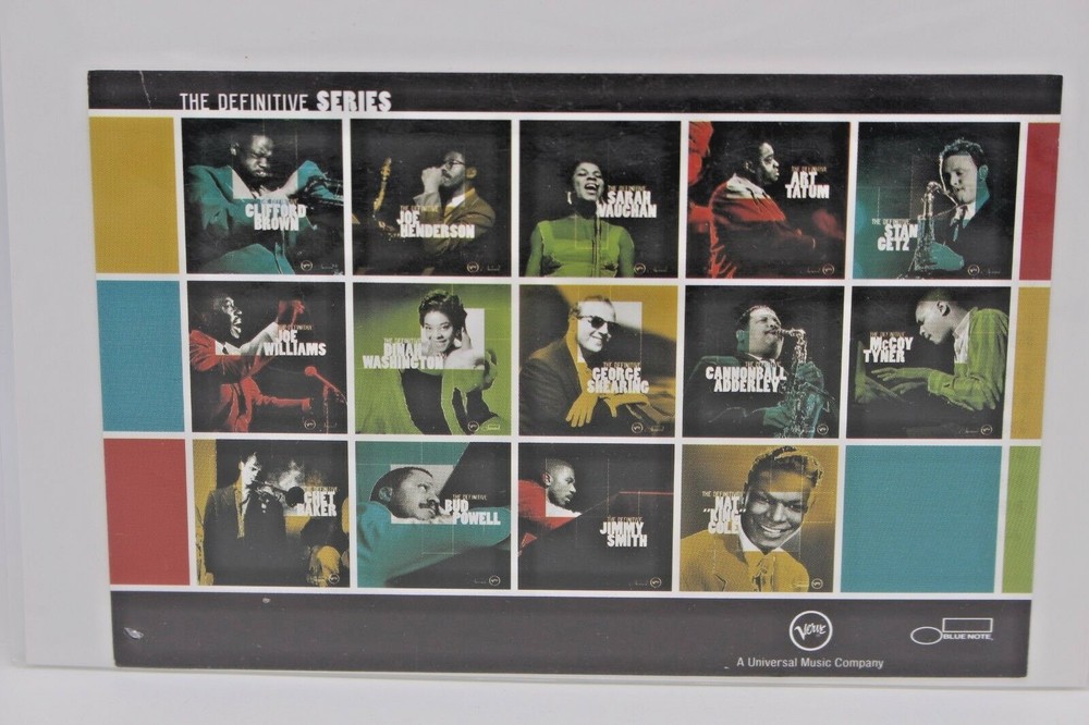 UNIVERSAL MUSICAL GROUP HANDBILL THE DEFINITIVE SERIES CLIFFORD BROWN