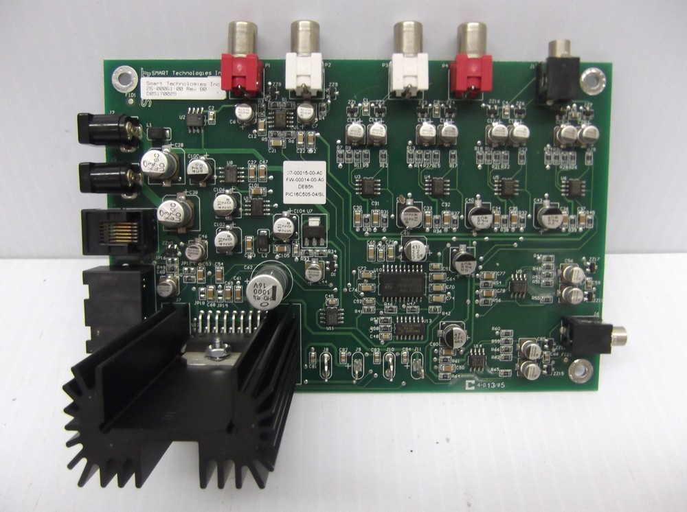 Audio & Power Distribution Circuit Board Smart Technologies Smartboard 2000i