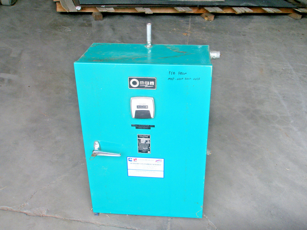 ONAN AUTOMATIC TRANSFER SWITCH LTEU30-4X/252F VOLTS 277/480 FOR STANDBY SYSTEMS