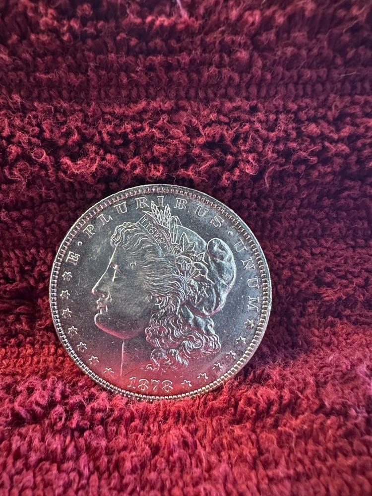 1878 7tf morgan silver dollar Uncirculated +++