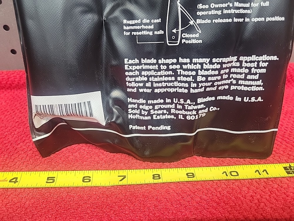 CRAFTSMAN HANDI-SCRAPER UTILITY SCRAPER 940691