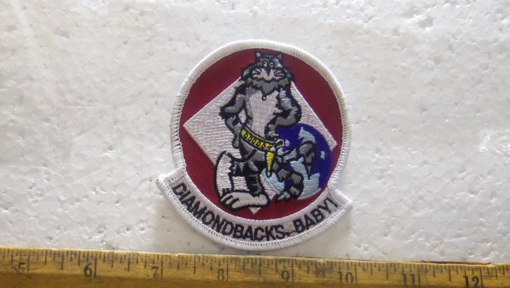 US Navy - Tomcat Diamondbacks, Baby! Embroidered Patch