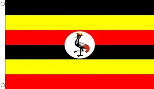Uganda Polyester Flag - Choice of Sizes