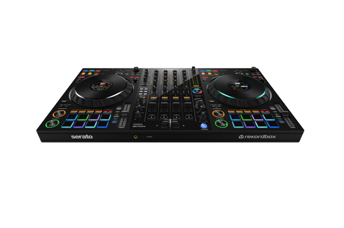 Pioneer DJ Bundle DDJ-FLX10 Controller w/ Pro X Case + XLRs