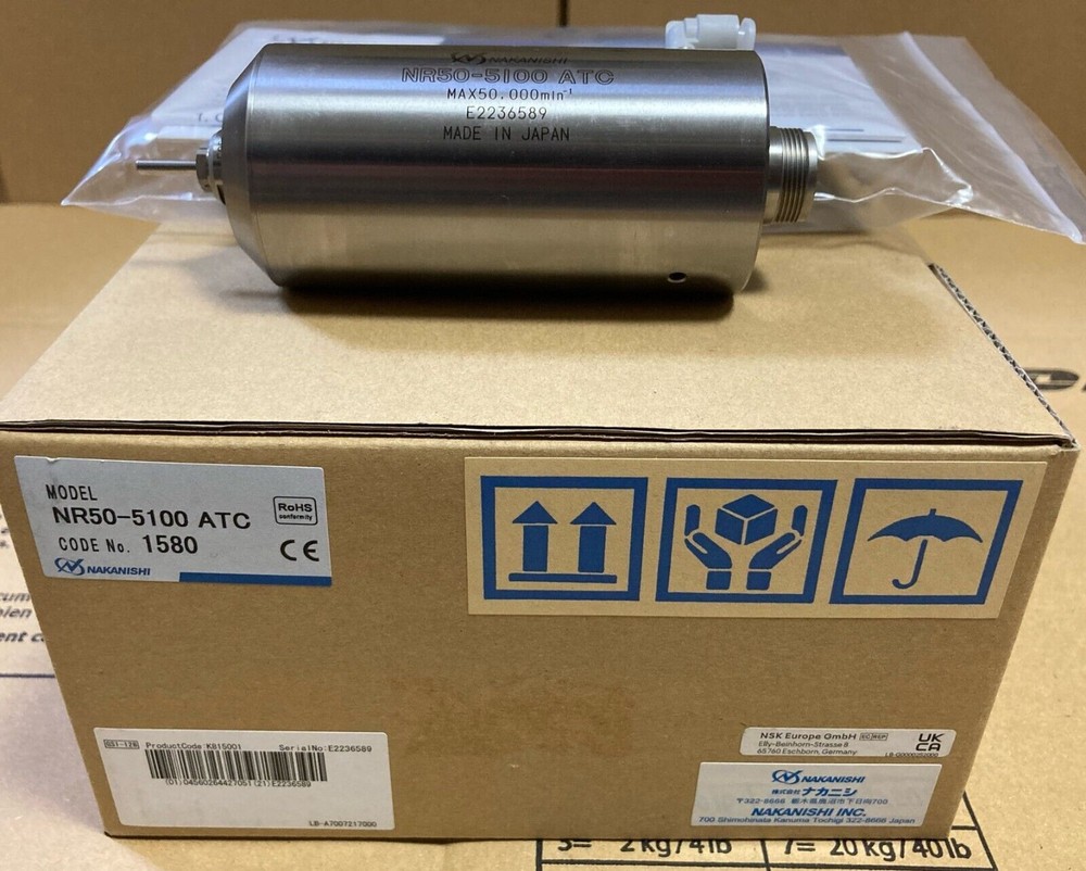 【NEW】NSK Nakanishi Automatic Tool Replacement Spindle NR50-5100 (1580 )