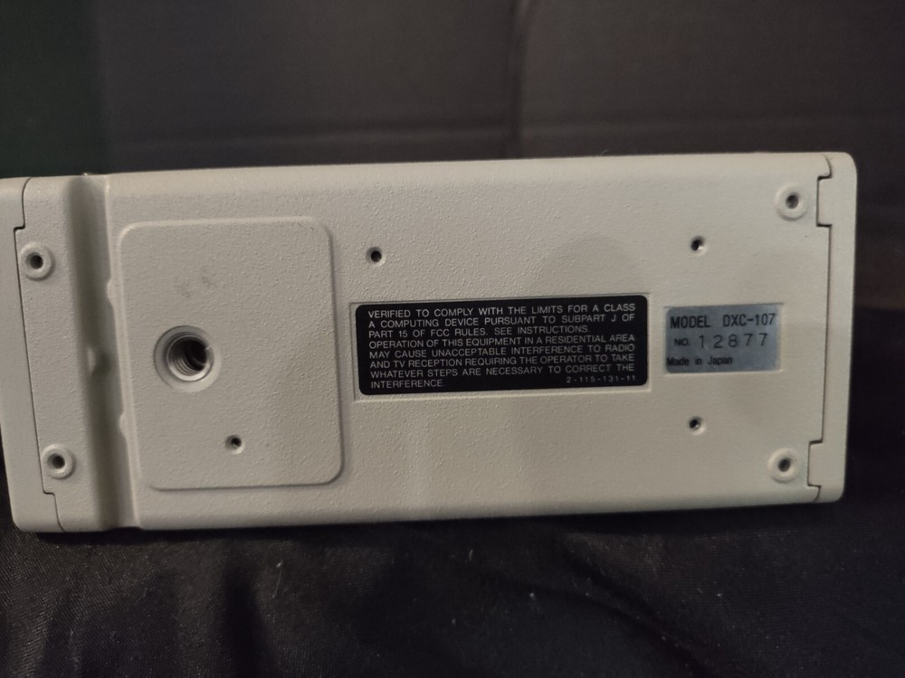 Sony CCD-IRIS Color Video Camera Model DXC-107