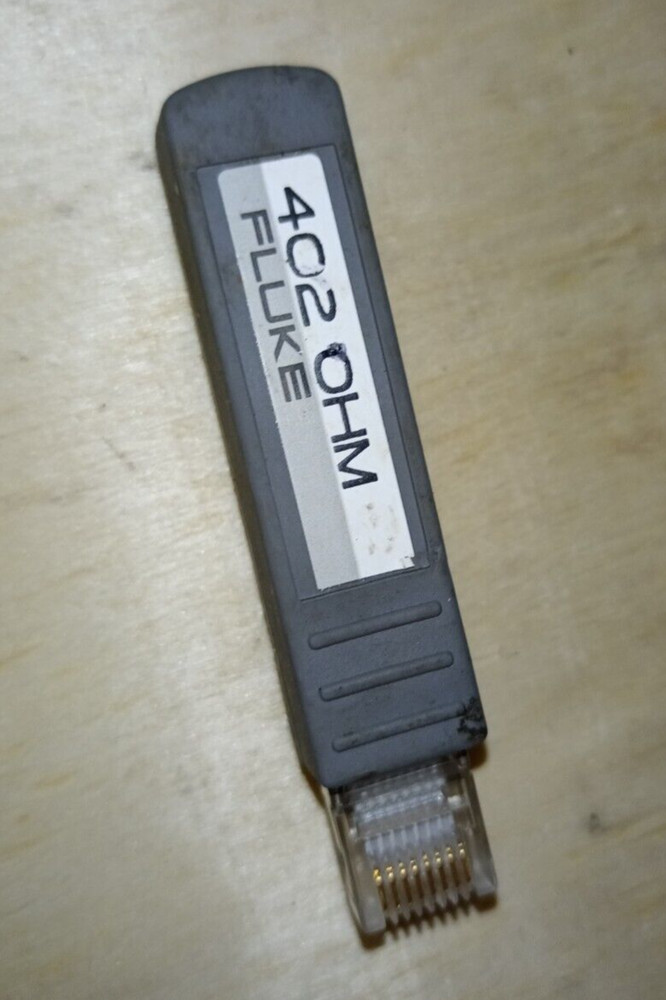 Fluke Networks 402 Ohm RJ45 Adapter
