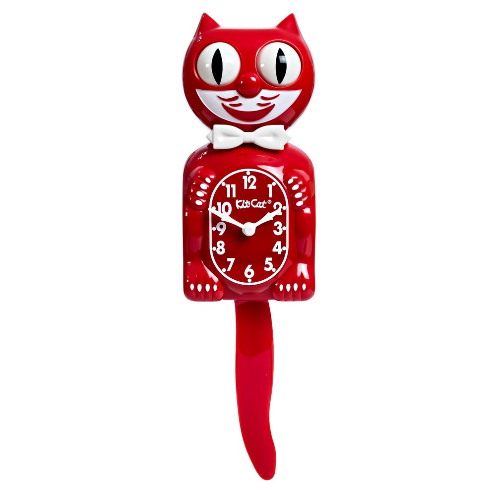 Classic Red Limited Edition Kit-Cat Klock kat clock