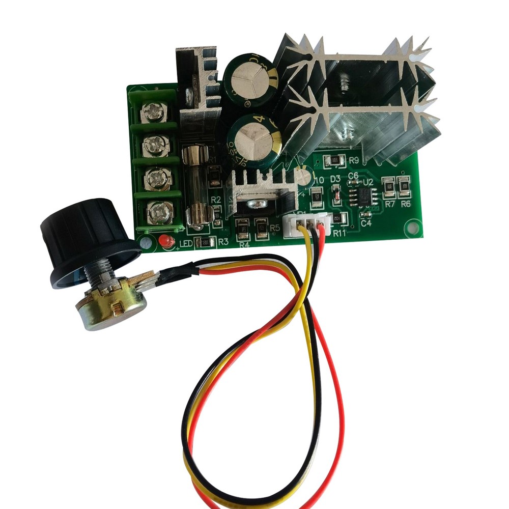 DC 20A PWM DC Motor Speed Controller Switch Current Voltage Regulator 10-60V PWM