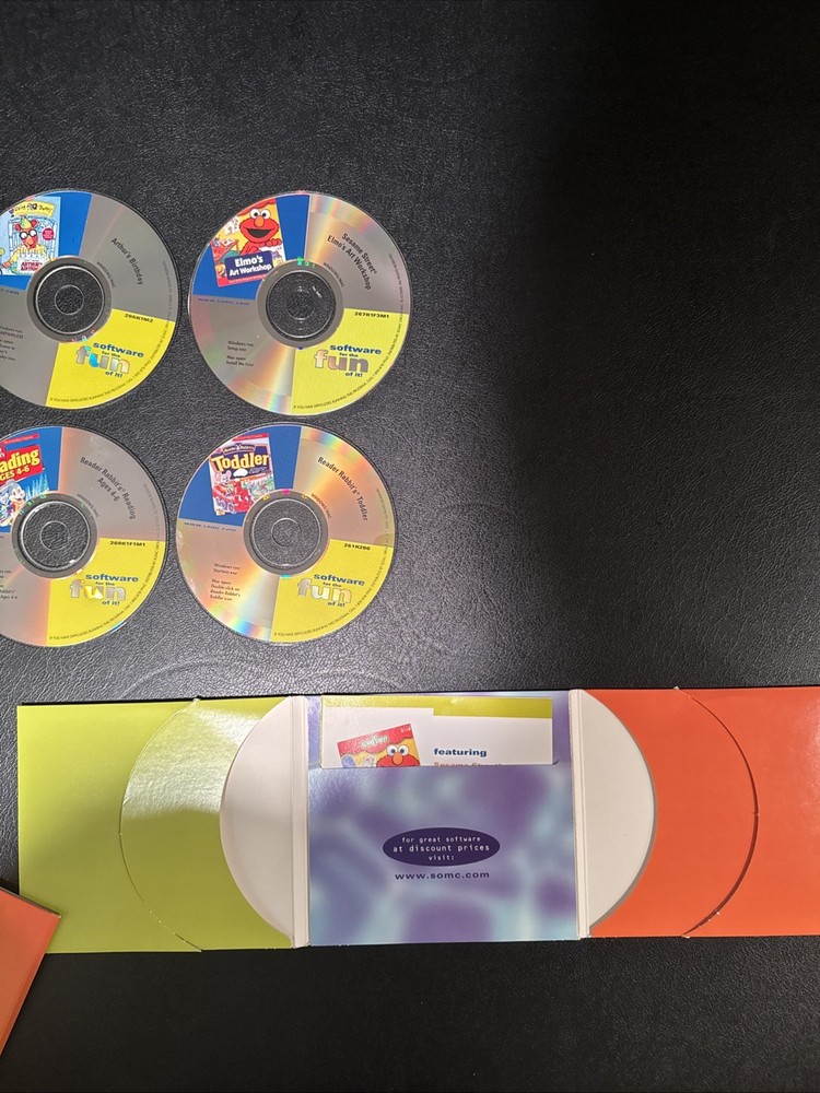 SOFTWARE FOR THE FUN OF IT 6 Discs for Computer