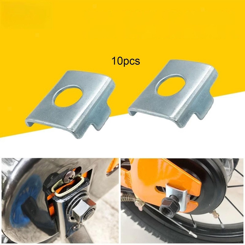 10Pcs Bicycle Training Wheel Positioning Piece Accessory Iron Professional