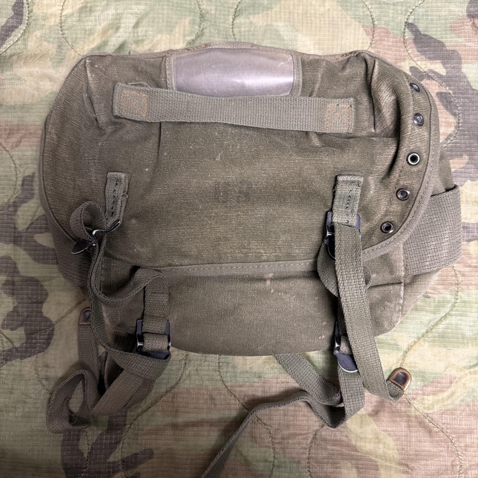 Original Vietnam War US ARMY Infantry M1956 Combat Field Butt Pack-1970 K-156