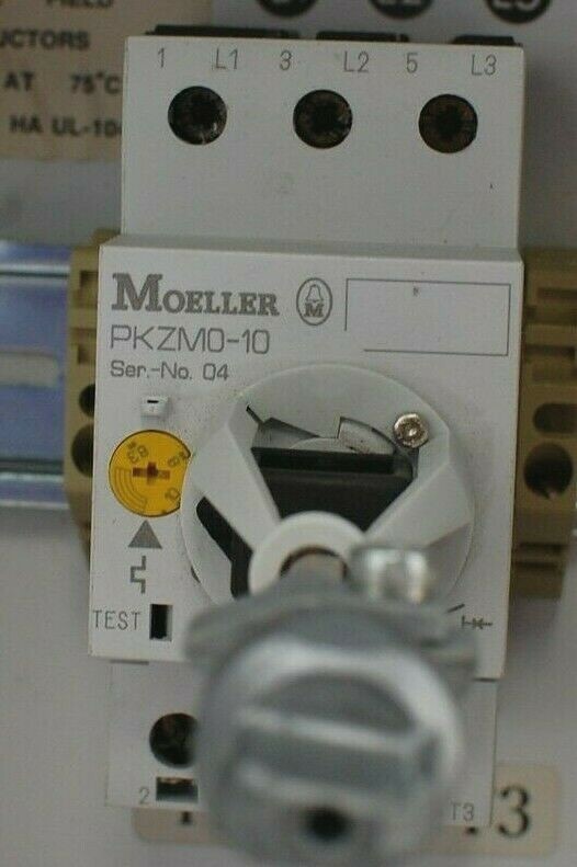 Moeller Manual Motor Starter Panel PKZMO-10