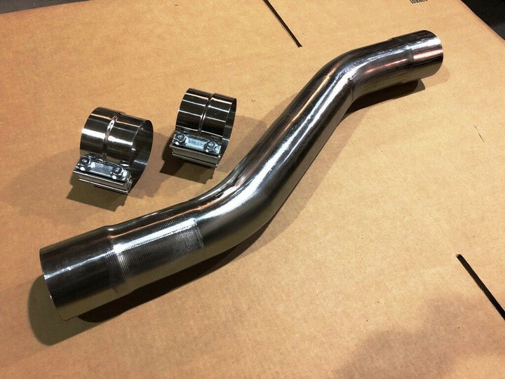Stainless Steel 3.5" Exhaust Muffler Replacement Pipe 99-06 FOR Ford F250 7.3L