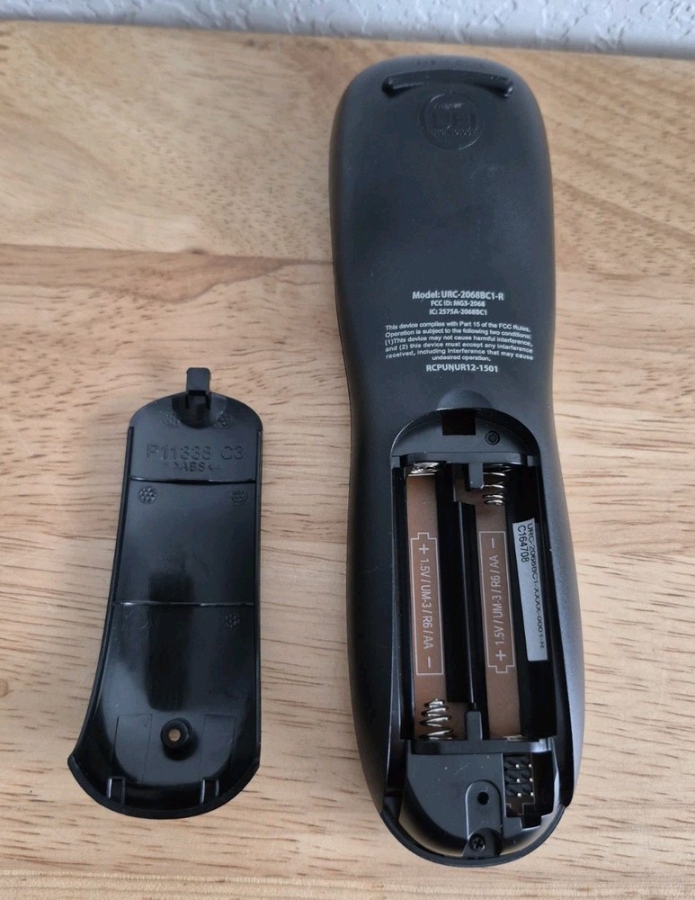 Suddenlink Universal Remote Control Pulse RF Remote URC-2068BC2-R