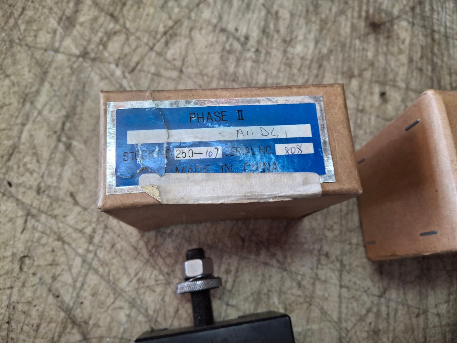 PHASE II #250-111 Wedge Type Quick Change Tool Post w/ 250-104 / 107 / 101