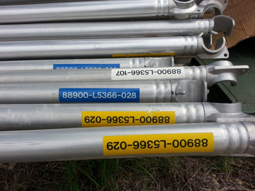 Aluminum Scaffolding Ramp with storage Boxes