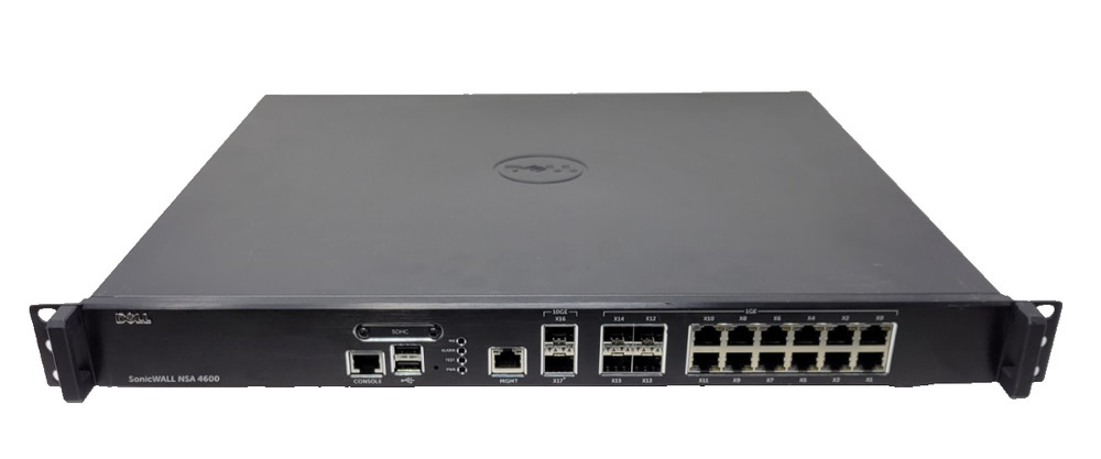 Dell SonicWALL NSA 4600 Network Security Appliance Firewall  - TESTED