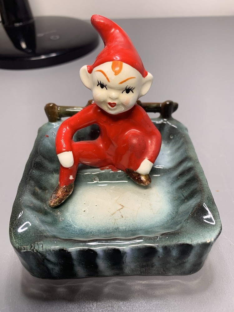 Elf 1950’s Vintage Ashtray Candy Dish