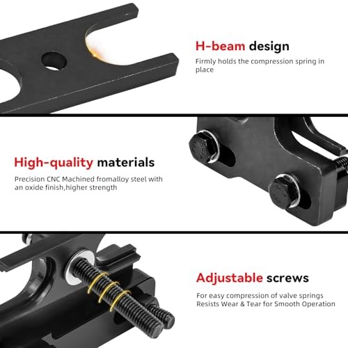 Valve Spring Compressor & Air Valve Holding Hose Tool Compressor & Holding Tool