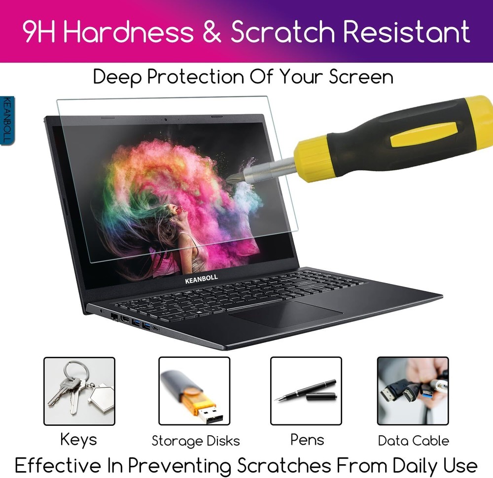 (2 Pack) For Microsoft Surface Laptop 13.5 inch Tempered Glass Screen Protector