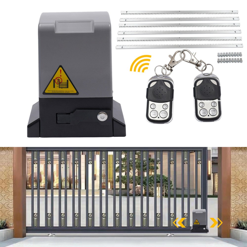 Electric Automatic Sliding Gate Opener Door Operator Driveway Motor