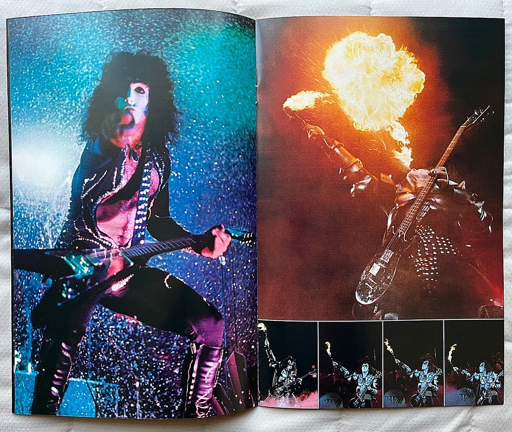 KISS Destroyer 45th Anniversary Deluxe Boxset Tour book Program Ace Gene Peter