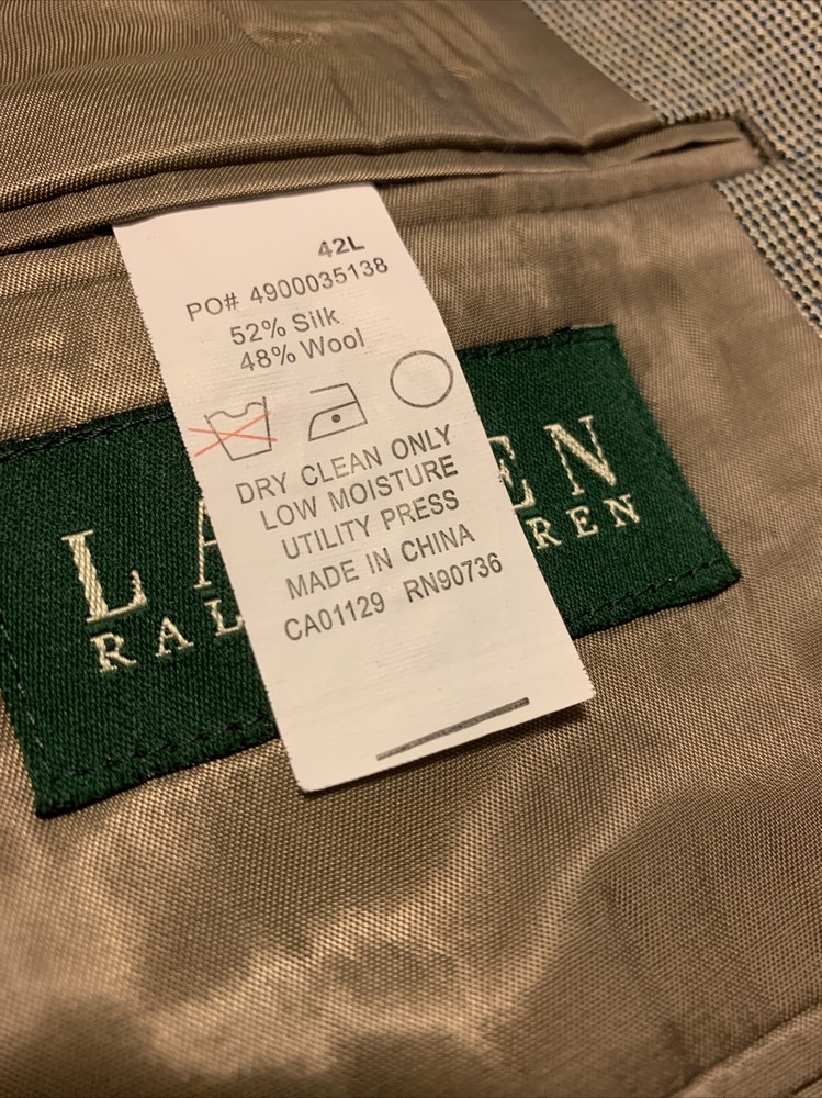 Mens 42L Ralph Lauren Blazer