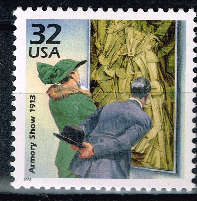 US Armory Show stamp 2000 MNH A-17
