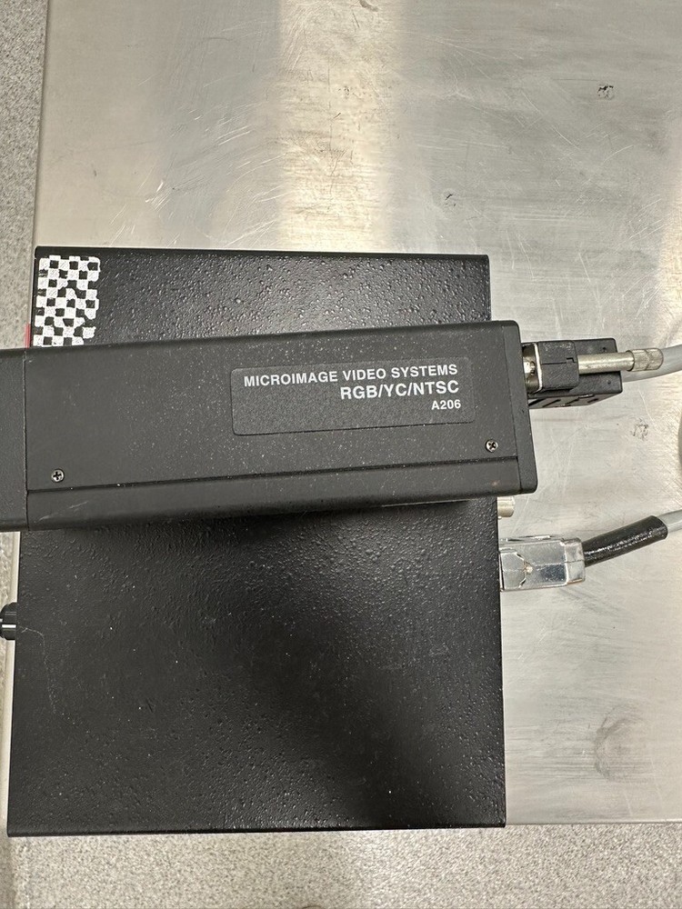MICROIMAGE VIDEO SYSTEMS RGB CAMERA CONTROL UNIT CCU206 AND AUTOMATICAM A206A