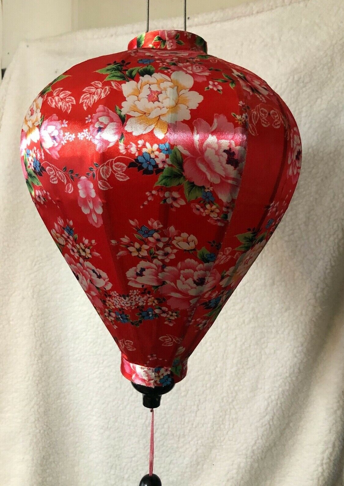 20'' AUTHENTIC VIETNAMESE SILK LANTERN — Garlic Umbrella