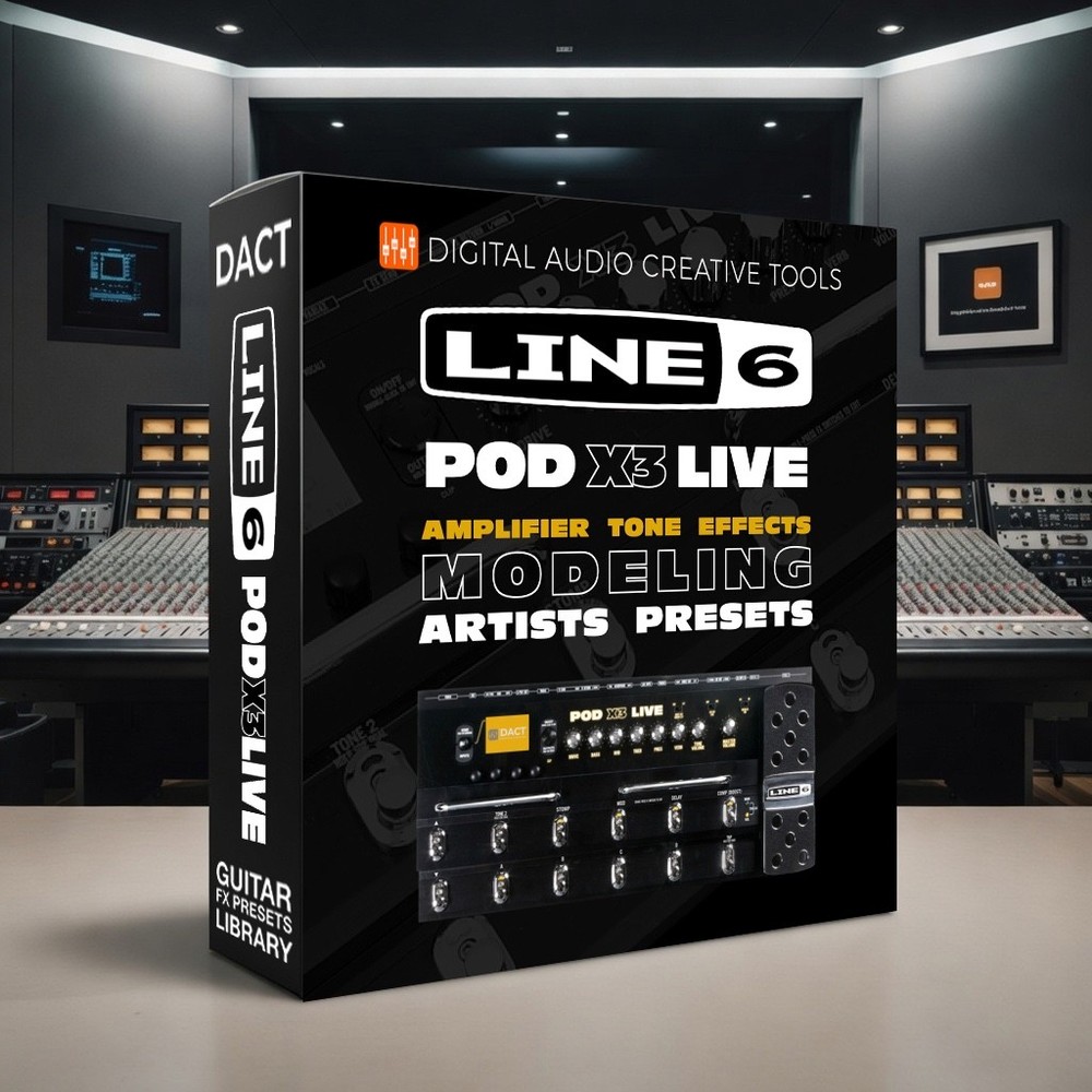 Line 6 POD X3 Live Multi-FX Presets Library