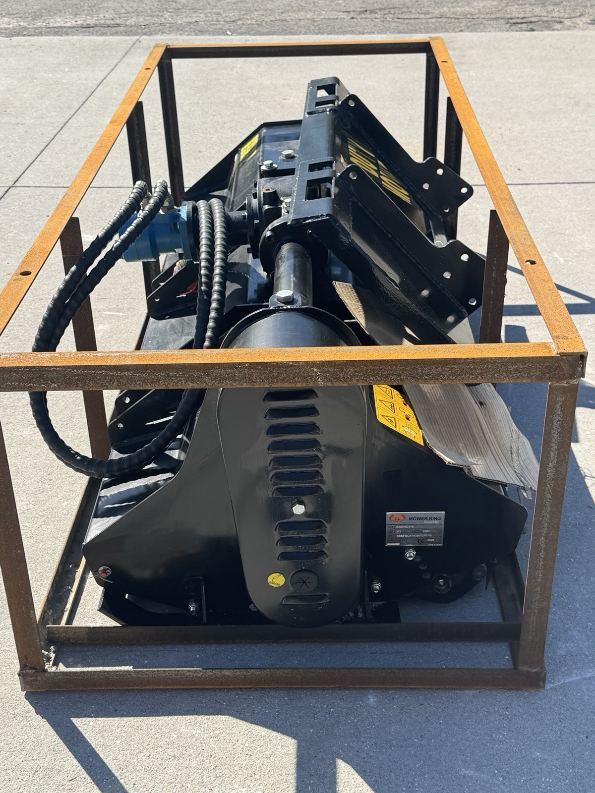 AGT 67" Skid Steer Flail Mower Rotary Brush Cutter Finishing Mower Attachment