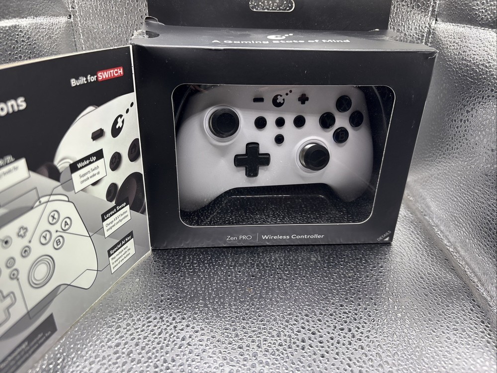 Zen Pro Wireless Controller - for Nintendo Switch - White - NS09
