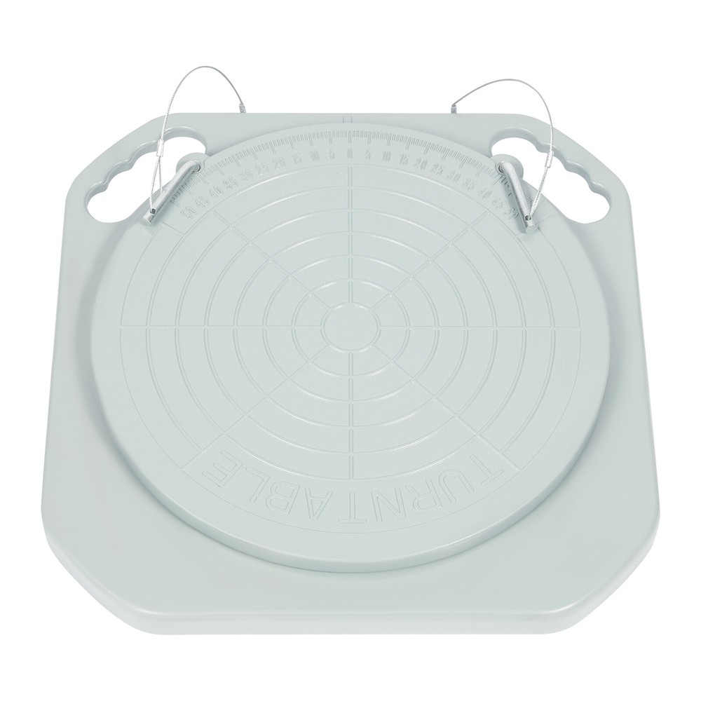 2pcs 3Ton Front End Wheel Alignment Turntable Plate 360° Rotating Plate Table